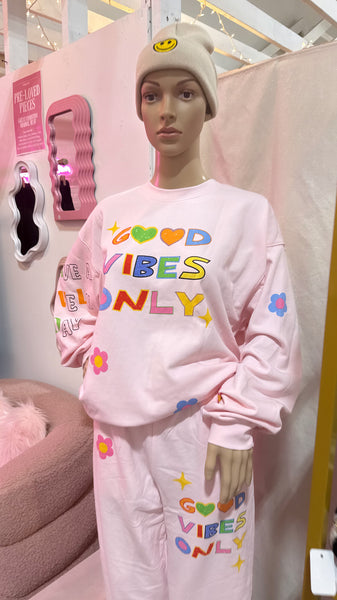 Good Vibes Only Crewneck