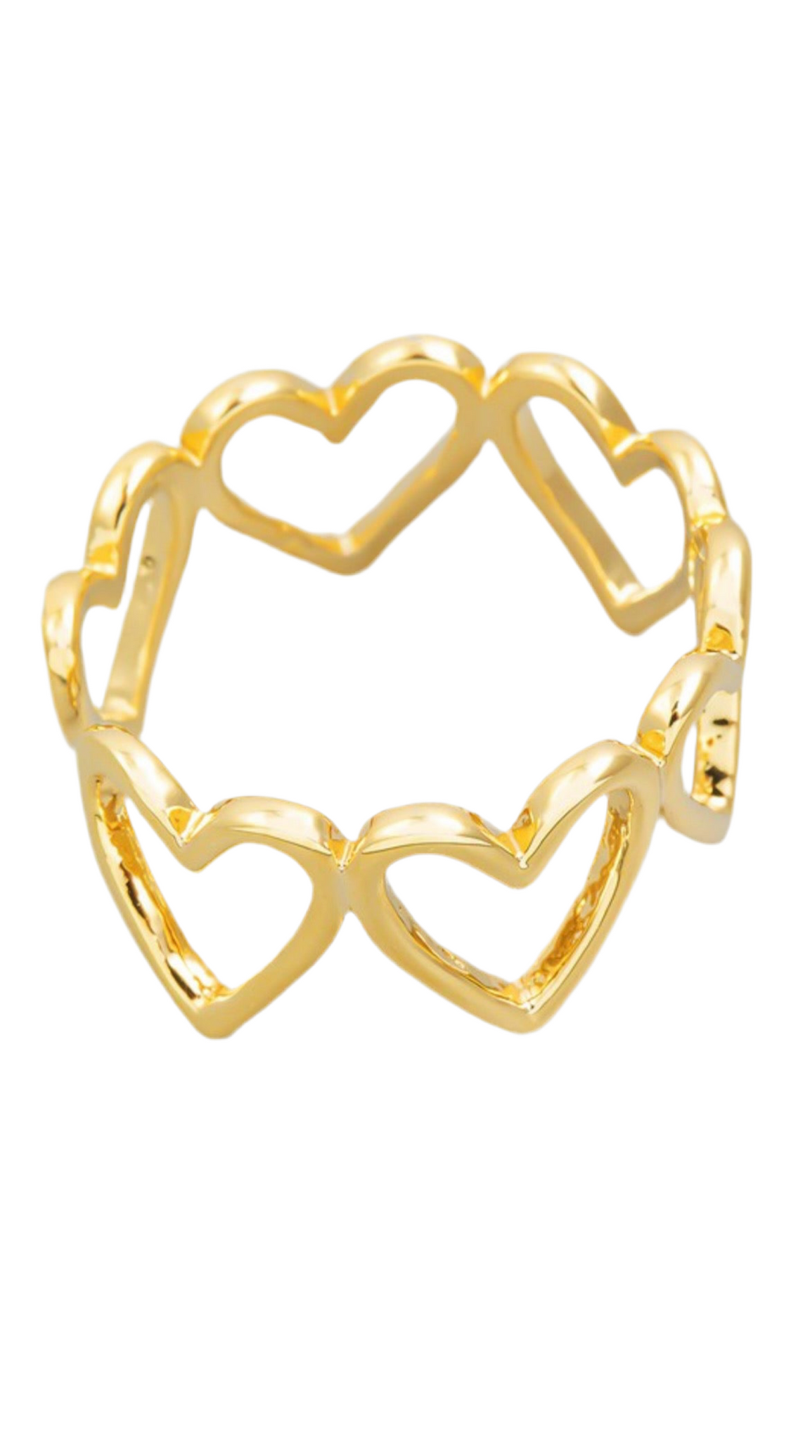 Open Heart Shape Ring