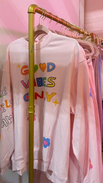 Good Vibes Only Crewneck